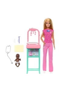 Barbie Care Themed Career Play Sets - Baby Doctor JCR72 - Image 4