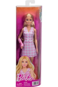 Barbie ® Charming Party Babies (Fashionistas) - Pink Checkered Dress JJN56 - Image 6