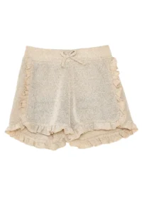 Denokids Happy Rabbit Ruffle Girls Summer T-shirt Glitter Shorts Set - Image 7