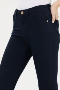 US Polo Assn. Women Navy Blue Toothpick Fit Pants - Image 6