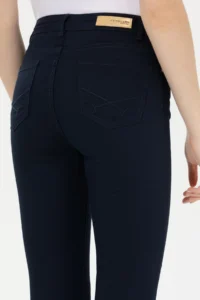 US Polo Assn. Women Navy Blue Toothpick Fit Pants - Image 7