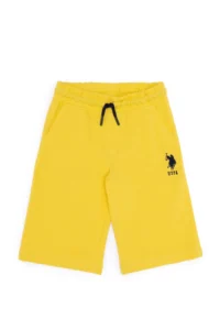 US Polo Shirt Assn. Kids Yellow Knitting Shorts
