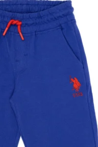 US Polo Assn. Kids Blue Knitting Shorts - Image 3