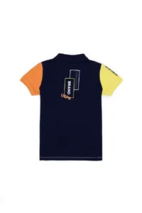 US Polo Assn. Boys' WHITE Polo Shirt Collar T-Shirt - Image 2