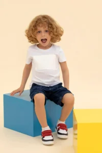 US Polo Assn. Kids WHITE Crew Neck T-Shirt - Image 2