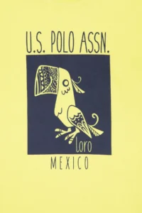 US Polo Shirt Assn. Kids Neon Yellow Crew Neck T-Shirt - Image 3