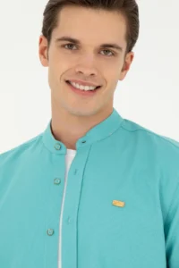US Polo Assn. Men MINT Long Sleeve Shirt - Image 2