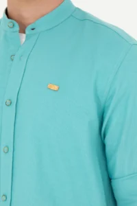 US Polo Assn. Men MINT Long Sleeve Shirt - Image 7