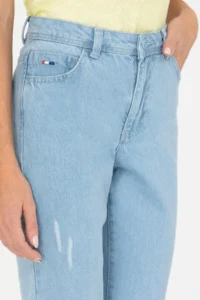 US Polo Assn. Women Light Blue Size Friend Fit Jeans Pants - Image 5