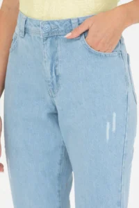 US Polo Assn. Women Light Blue Size Friend Fit Jeans Pants - Image 6
