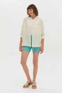 US Polo Assn. Women MINT Knitting Shorts - Image 2