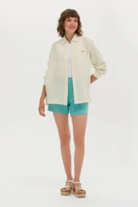US Polo Assn. Women MINT Knitting Shorts - Image 3