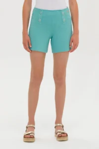US Polo Assn. Women MINT Knitting Shorts - Image 4