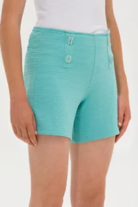 US Polo Assn. Women MINT Knitting Shorts - Image 7