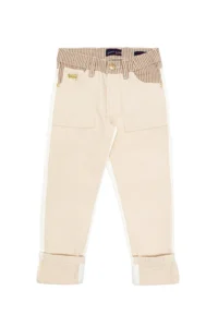 US Polo Shirt Assn. Girls' Cream jeans Pants - Image 2