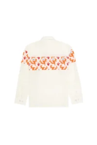 US Polo Shirt Assn. Boys' Orange Long Sleeve Shirt - Image 5