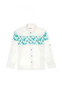US Polo Shirt Assn. Boys' Mint Long Sleeve Shirt