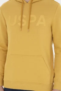 US Polo Assn. Men Mustard Basic Sweatshirt - Image 6