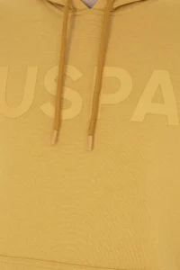 US Polo Assn. Men Mustard Basic Sweatshirt - Image 7