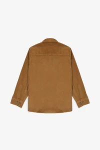 US Polo Shirt Assn. Boys' Light Khaki Long Sleeve Shirt - Image 2