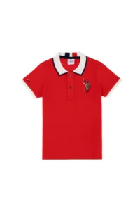 US Polo Shirt Assn. Boys' Red Basic T-Shirt