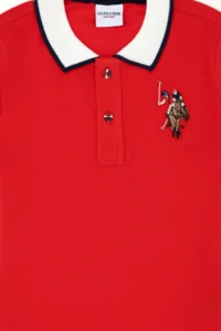 US Polo Shirt Assn. Boys' Red Basic T-Shirt - Image 3