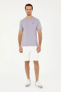 US Polo Assn. Men Ecru Knitting Shorts