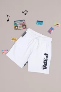 US Polo Assn. Boys' WHITE Knitting Shorts