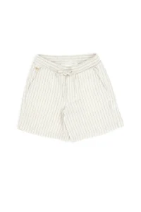 US Polo Assn. Girls' Cream Weaving Shorts - Image 2