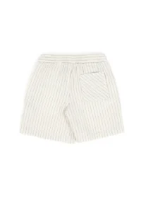 US Polo Assn. Girls' Cream Weaving Shorts - Image 3