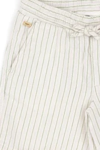 US Polo Assn. Girls' Cream Weaving Shorts - Image 4