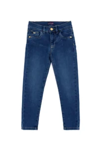US Polo Assn. Girls' DARK BLUE Jeans Pants - Image 4