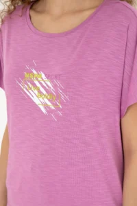 US Polo Assn. Women Pink Crew Neck T-Shirt - Image 7