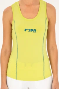 US Polo Assn. Women Peanut Green Sleeveless Crew Neck T-Shirt - Image 6