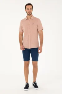 US Polo Assn. Men DARK BLUE Jeans Shorts - Image 3