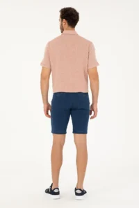 US Polo Assn. Men DARK BLUE Jeans Shorts - Image 4