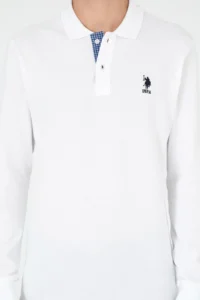 US Polo Assn. Men WHITE Basic Sweatshirt - Image 6