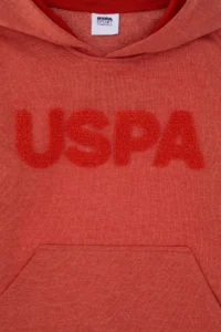 US Polo Shirt Assn. Boys' Brick Red Basic Sweatshirt - Image 4