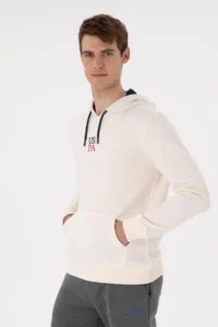US Polo Assn. Men Cream Sweatshirt