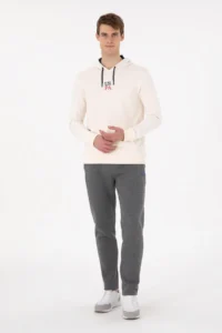 US Polo Assn. Men Cream Sweatshirt - Image 4