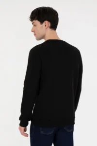 US Polo Shirt Assn. Men Black Sweatshirt - Image 5
