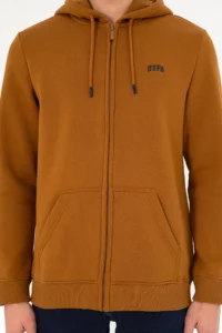 US Polo Assn. Men Coconut Fleece Knitting Cardigan - Image 7