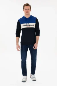 US Polo Assn. Men Navy Blue Sweatshirt - Image 4