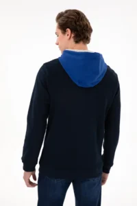 US Polo Assn. Men Navy Blue Sweatshirt - Image 5