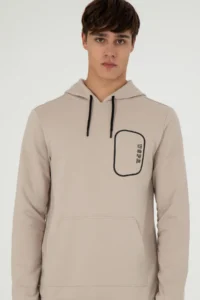 US Polo Assn. Men Stone Sweatshirt - Image 3