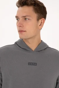 US Polo Assn. Men Gray Sweatshirt - Image 4