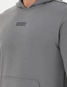 US Polo Assn. Men Gray Sweatshirt - Image 7