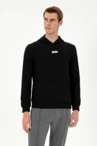 US Polo Assn. Men Black Sweatshirt