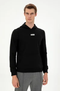 US Polo Assn. Men Black Sweatshirt - Image 3
