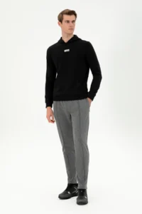 US Polo Assn. Men Black Sweatshirt - Image 4